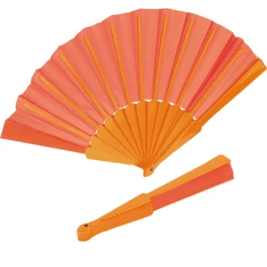 orangener Fächer